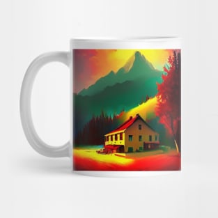 Tranquil Countryside Mug